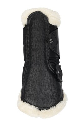 LeMieux Fleece Edge Mesh Brushing Boots