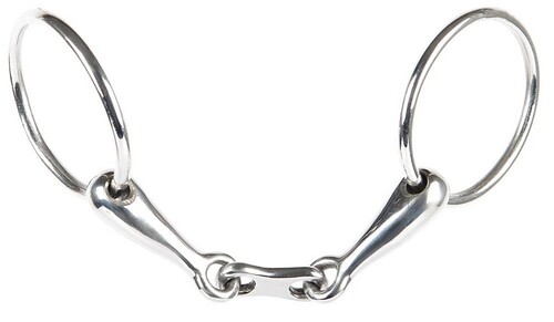 Harry's Horse Watertrens dubbelgebroken flat link 16mm